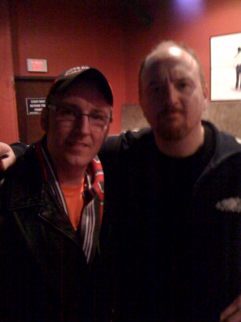 Me and Louis CK - Winter 2008