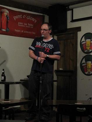 First Night of “Comedy Above the Pub”, McVeigh’s, Toronto, ON